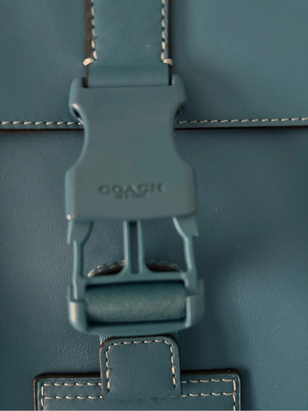 Coach leather messenger